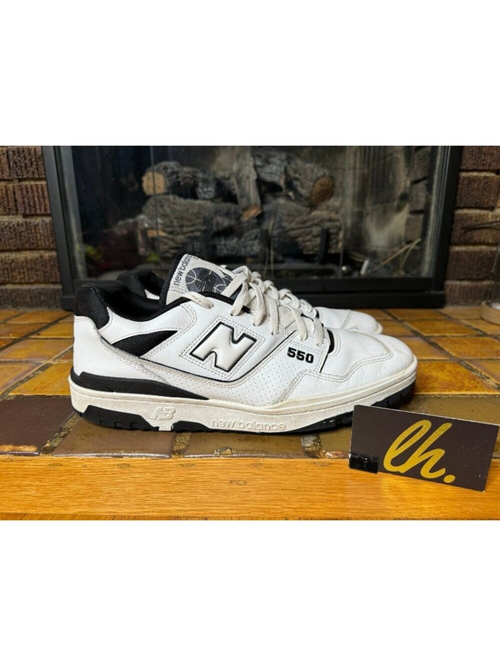 Mens 13 New Balance 550 “Oreo” Athletic Sneakers BB550HA1
